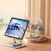 360° Rotatable Tablet Stand Adjustable Foldable Desktop Stand Holder Compatible for 4.7-12 Inch Ipad Pro/Air/Min Laptop Tablet