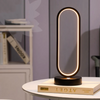 1PC Lamp Bedroom Ring Lamp Living Room Three-Color Dimming Bedside Lamp LED Night Light