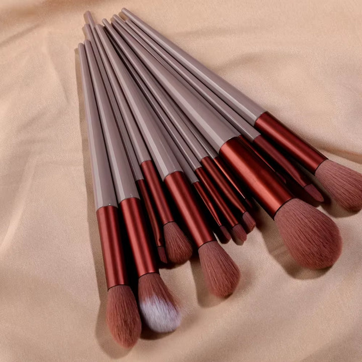 13Pcs Makeup Brush Set Make up Concealer Brush Blush Powder Brush Eye Shadow Highlighter Foundation Brush Cosmetic Beauty Tools