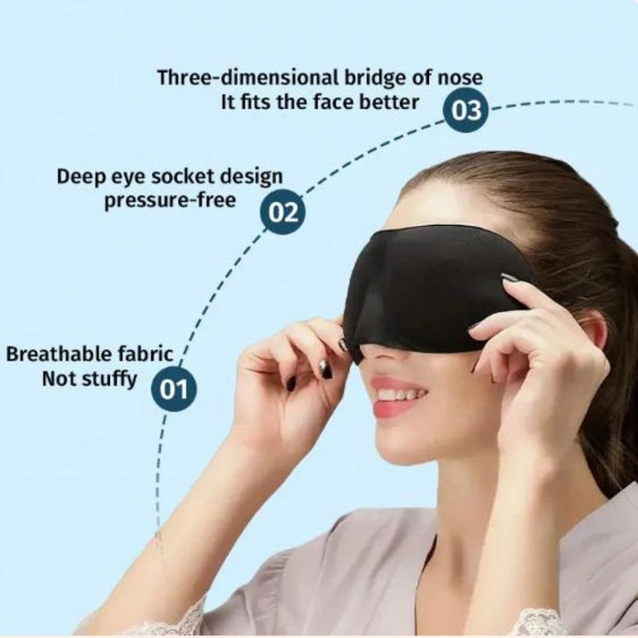 3D Contoured Eye Mask for Sleeping - Student Essentials