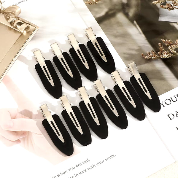 10Pcs/Set No Bend Seamless Hair Clips Side Bangs Barrette Makeup Washing Face Accessories Women Girls Styling Hairpins