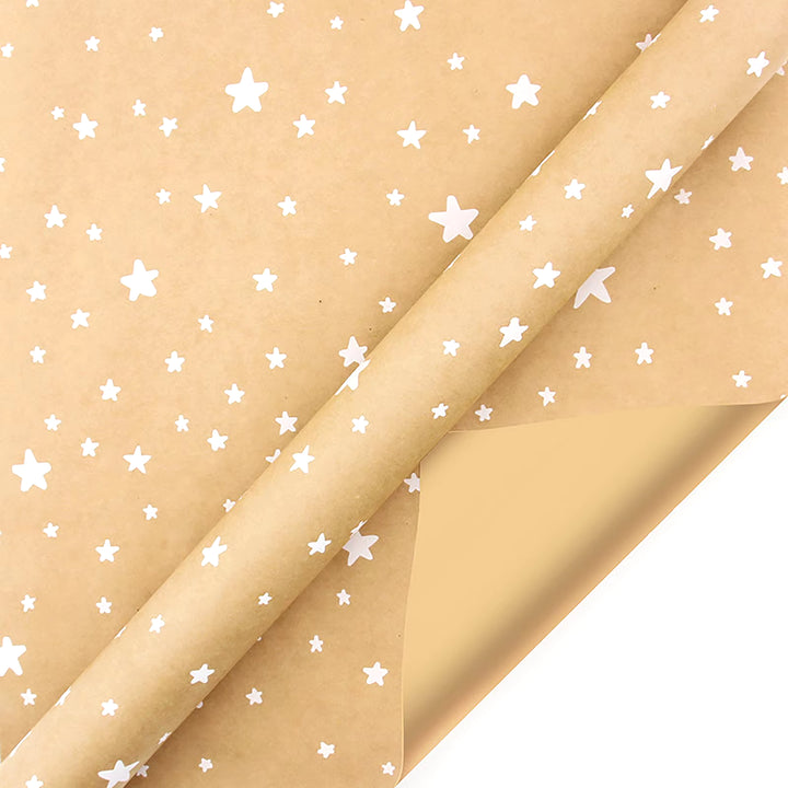 1Pcs 44X100Cm Single-Sided Merry Christmas Party Gifts Wrapping Paper 2024 New Year Classic Patterns Box Decoration Navidad