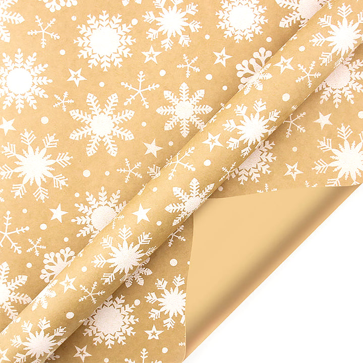 1Pcs 44X100Cm Single-Sided Merry Christmas Party Gifts Wrapping Paper 2024 New Year Classic Patterns Box Decoration Navidad