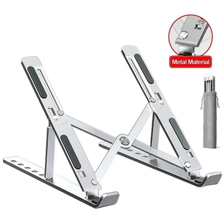 Adjustable Aluminum Laptop Stand - Student Essentials