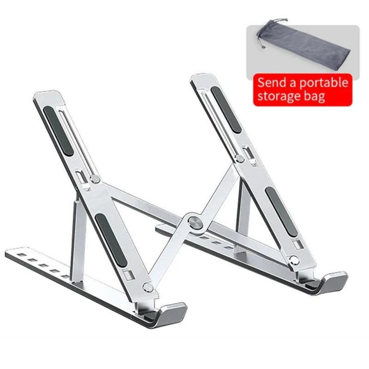 Adjustable Aluminum Laptop Stand - Student Essentials