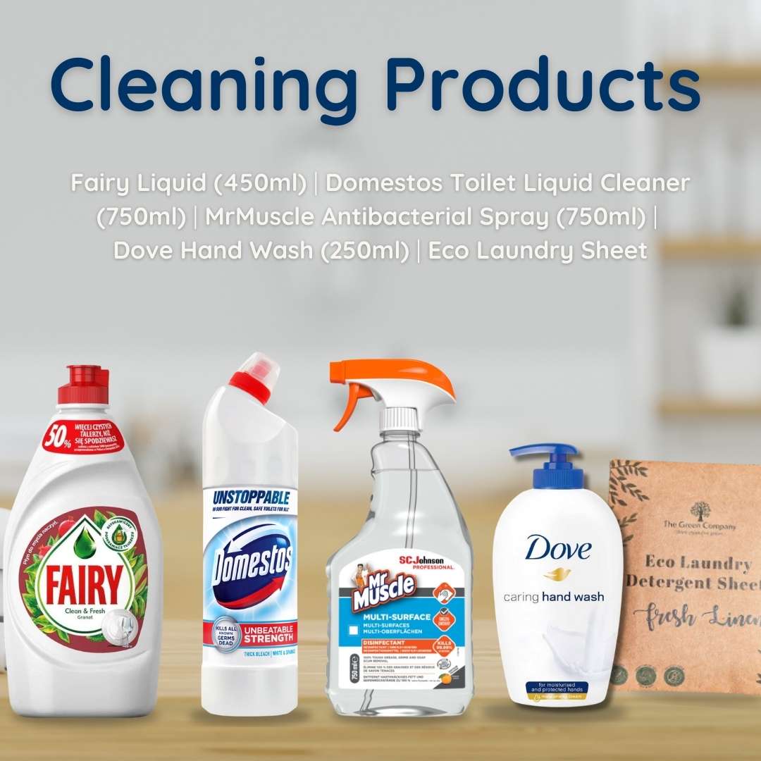 The Cleaning Pack - Get your new room sparkling clean – Student Essentials