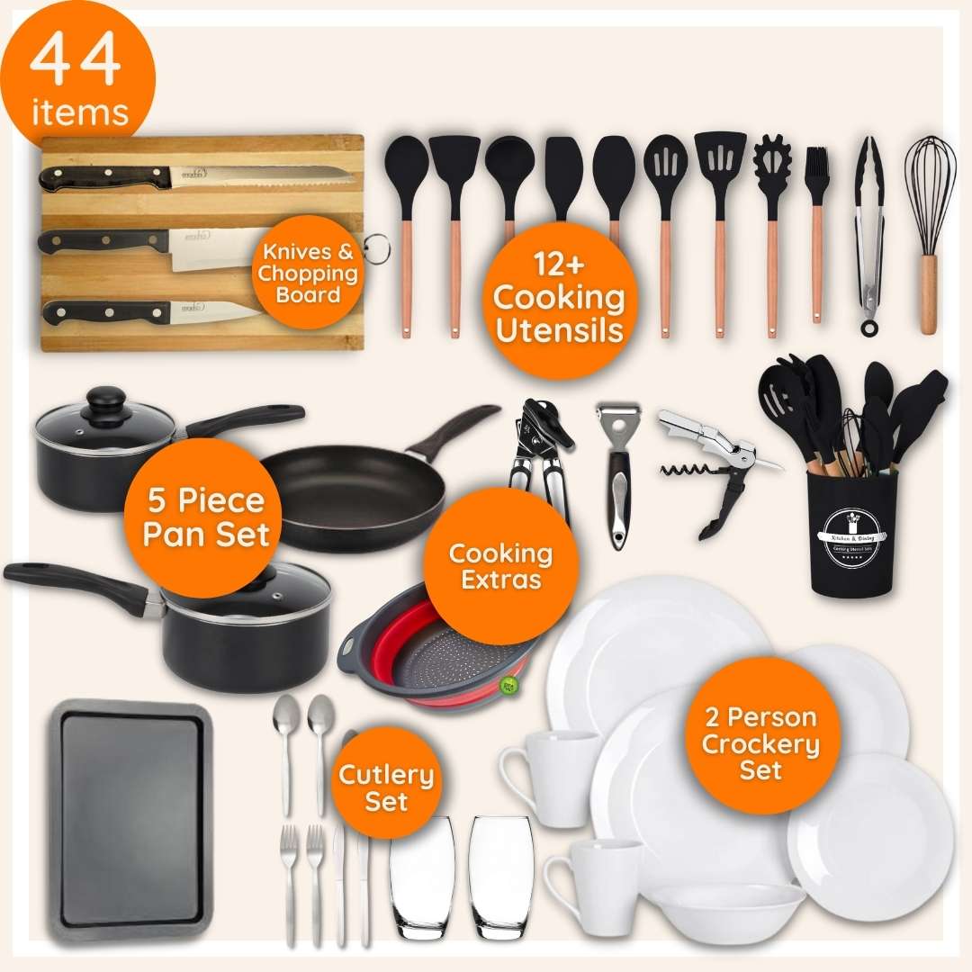Limited Edition Kitchen Pack - The complete kitchen starter set – Student Essentials