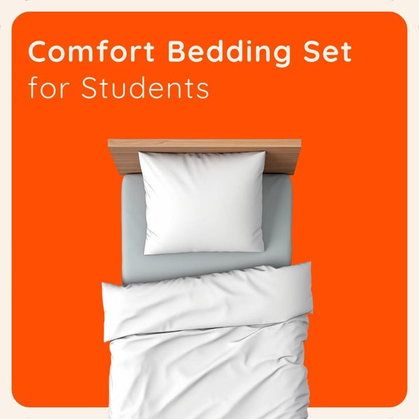 University Starter Pack All-in-One: Comfort Bedding Set for Students - Student Essentials