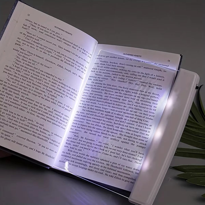 1Pc LED Flat Panel Night Vision Reading Light, Eye Protection Reading Light Student Night Reading Light