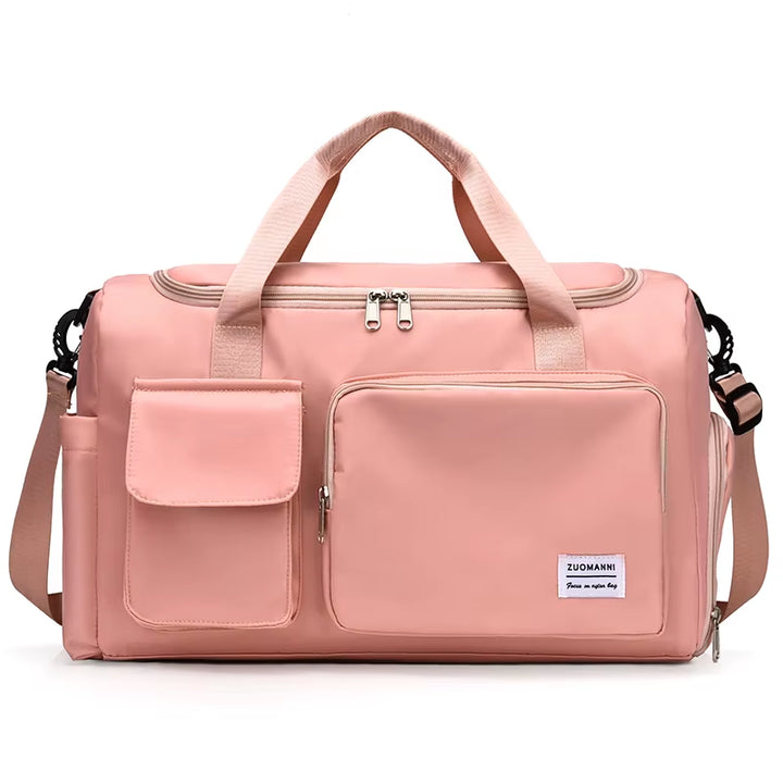 Carry on Travel Bag Large Capacity Weekender Overnight Duffle Bags with Shoe Compartment Sports Fitness Bags for Women 2024
