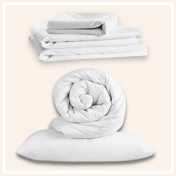 The Budget Bedding Pack Student Essentials' Bedroom Starter Pack