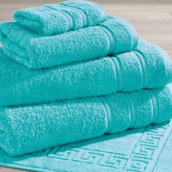 towel pack in aqua